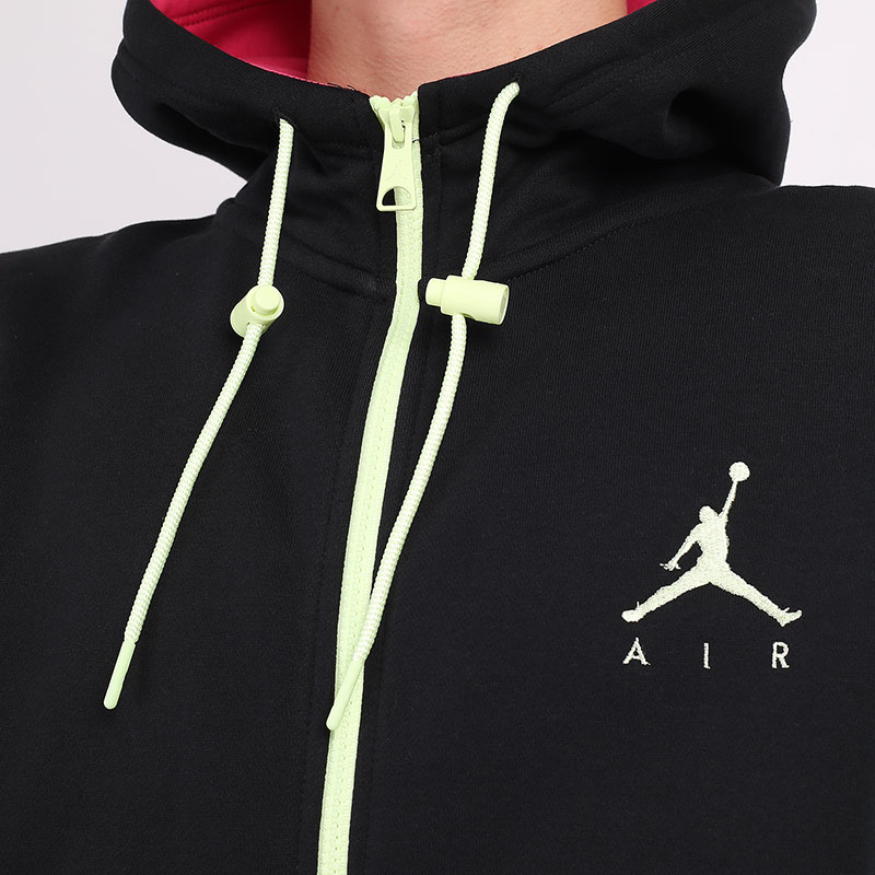 мужская разноцветная толстовка Jordan Jumpman Air Fleece Full-Zip CK6679-011 - цена, описание, фото 4